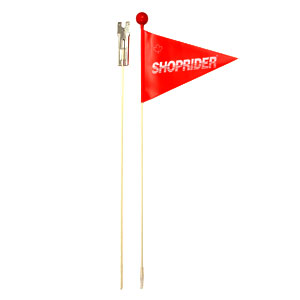 shoprider scooter and powerchair flag accessory